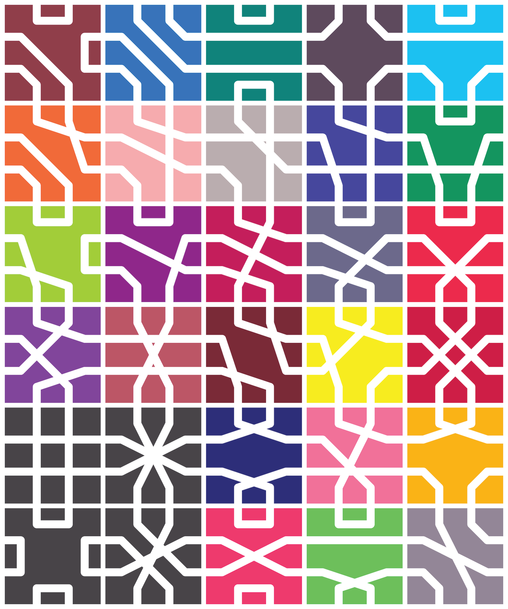 connect colour alphabet by revad